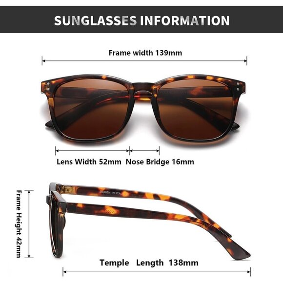 Polarized Sunglasses for Women UV400 Protection 3 Pack Stylish Retro main image 2
